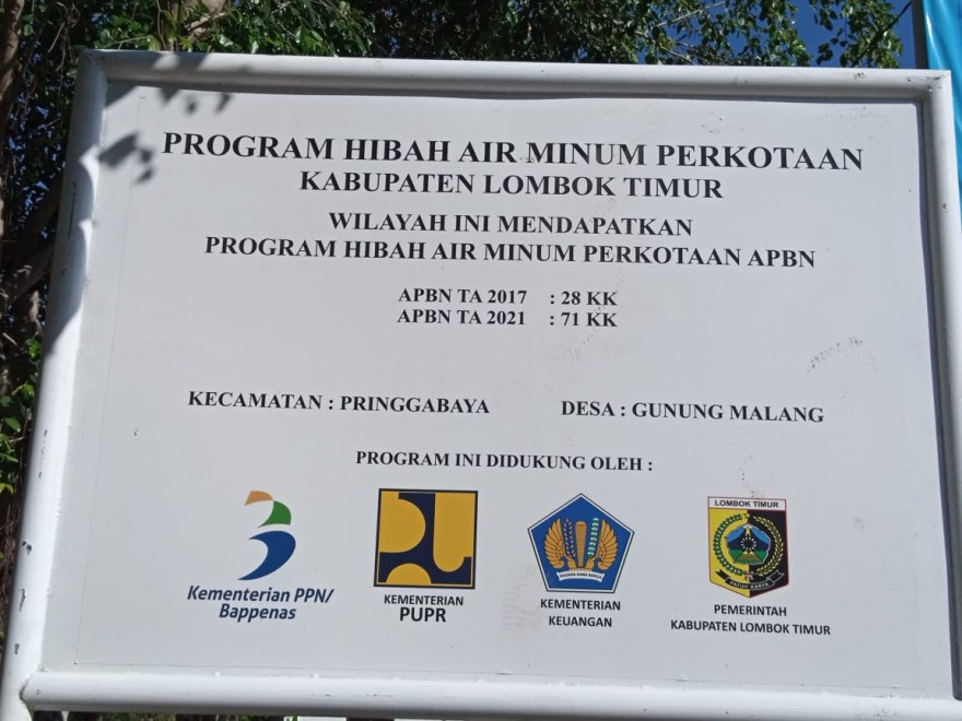 PROGRAM HIBAH AIR MINUM